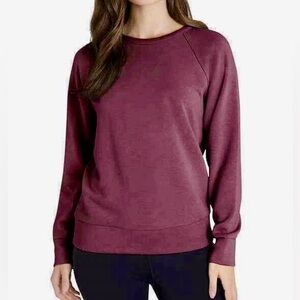 Eddie Bauer Womens Purple Sweatshirt Size M